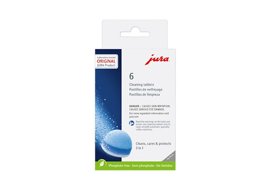3-phase cleaning tablets